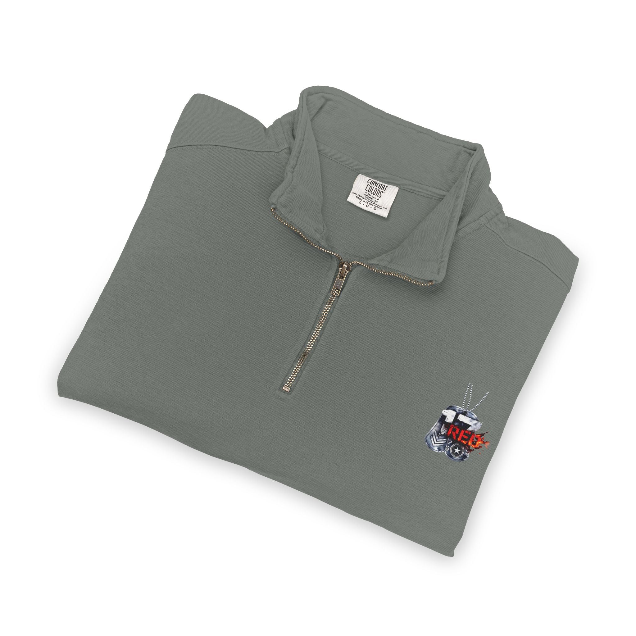Quarter-Zip Sweatshirt — "My Research Saves Lives" Scientist Pullover