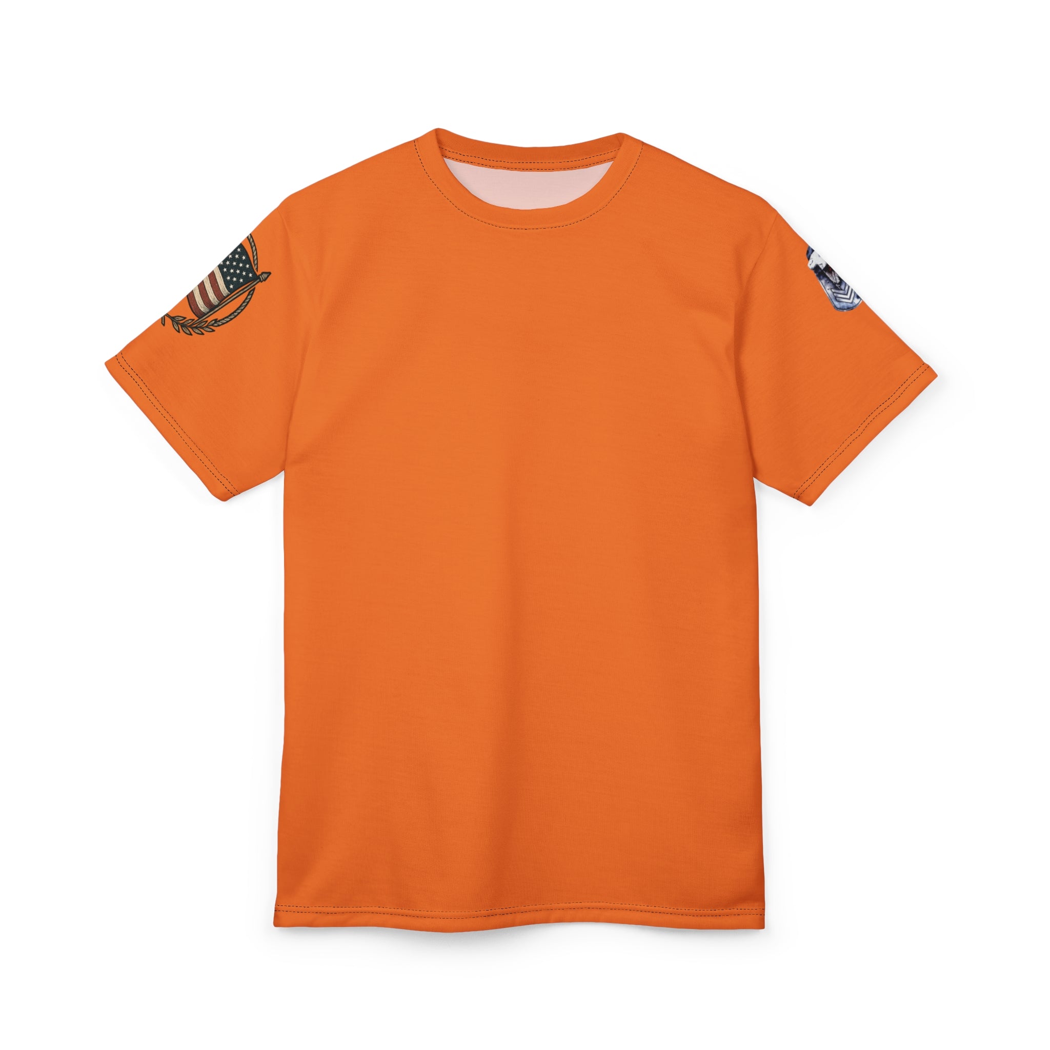 You Are Not Alone In This Fight! Sleeve Tee — Patriotic Americana Short Sleeve Shirt