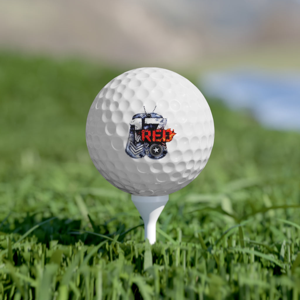 17RED Golf Balls, 6pcs