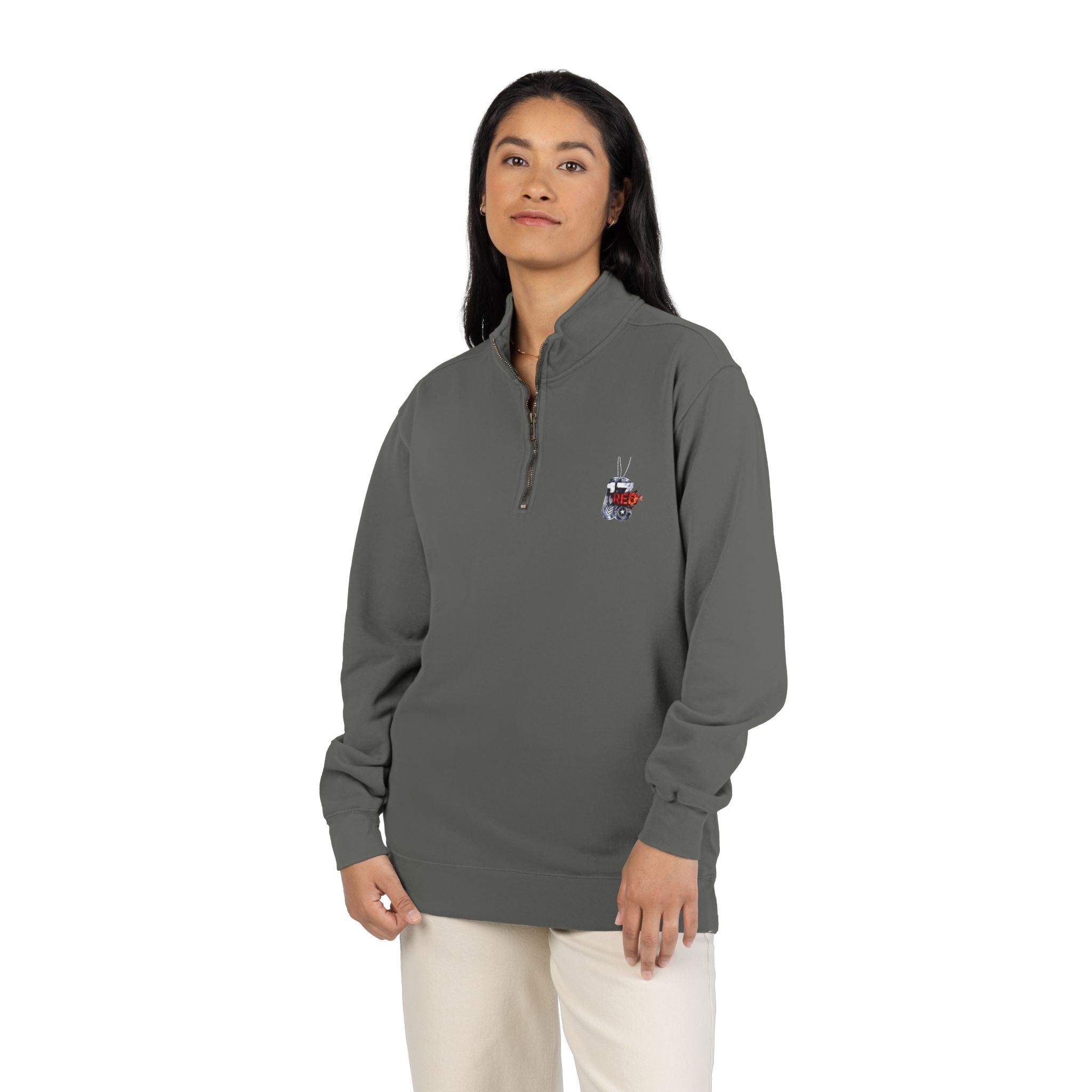 Quarter-Zip Sweatshirt — "My Research Saves Lives" Scientist Pullover