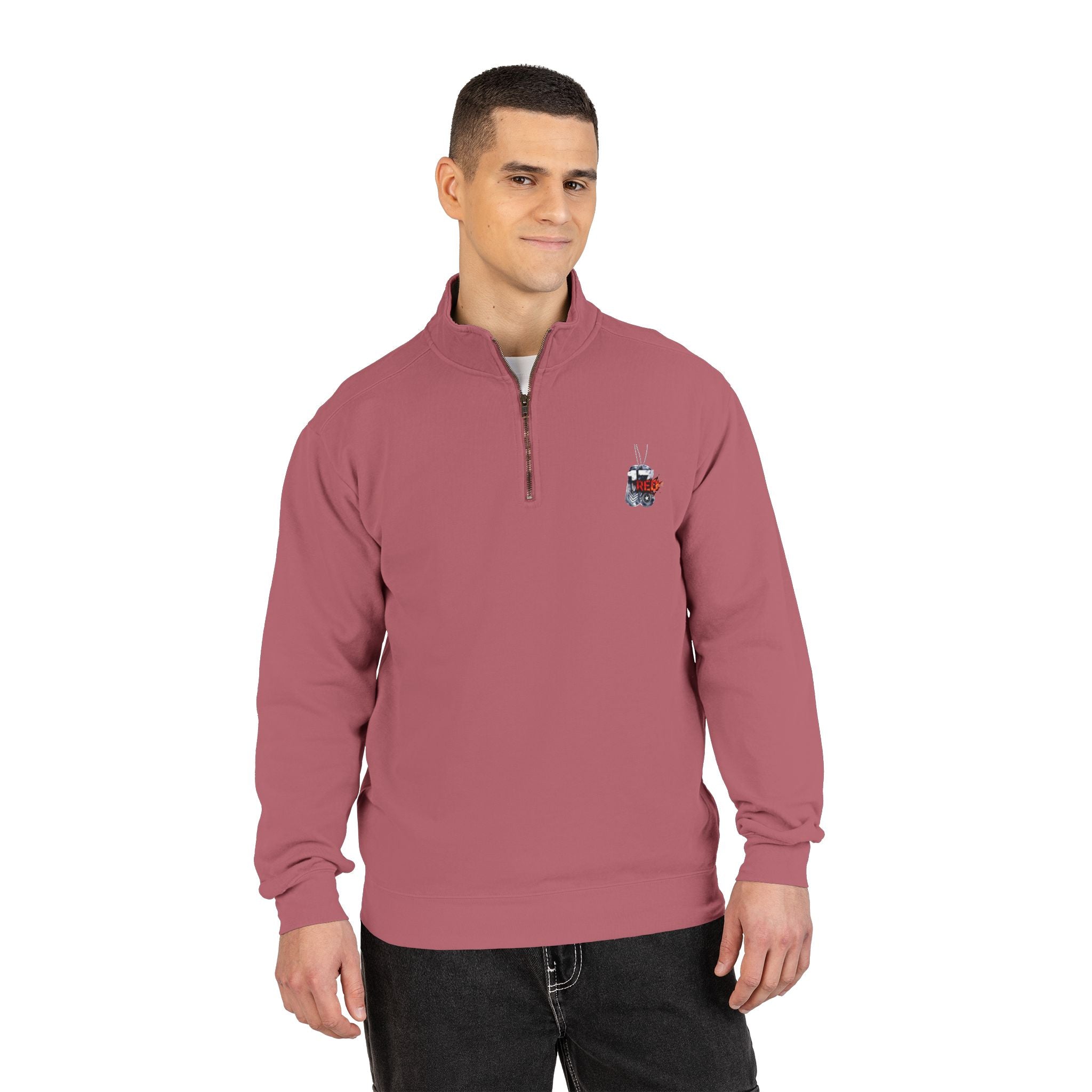 Quarter-Zip Sweatshirt — "My Research Saves Lives" Scientist Pullover